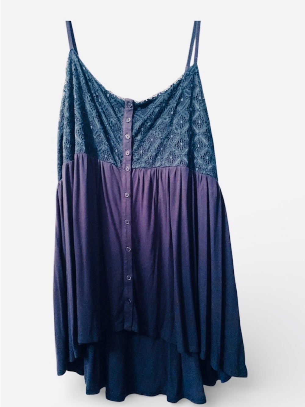 torrid dark blue purple high low 1x